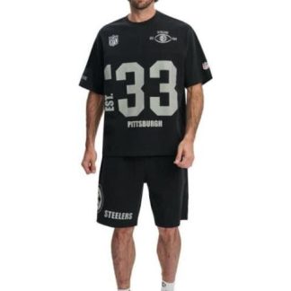 PLAYERA STEELERS NEGRO NFL