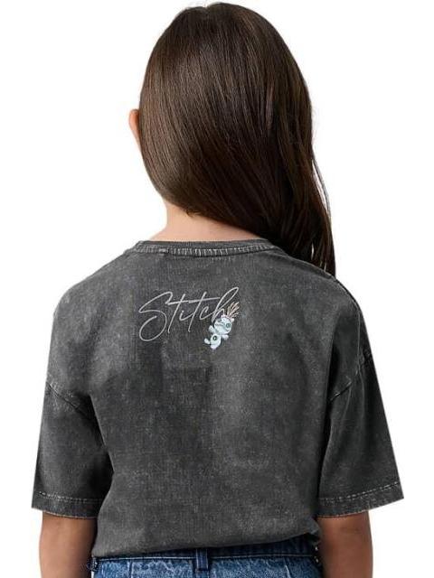 PLAYERA STITCH ANGEL GRIS DISNEY - Imagen 3