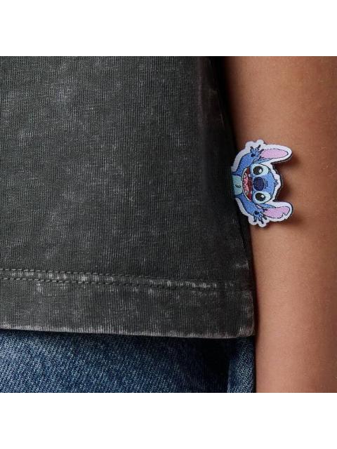 PLAYERA STITCH ANGEL GRIS DISNEY - Imagen 6