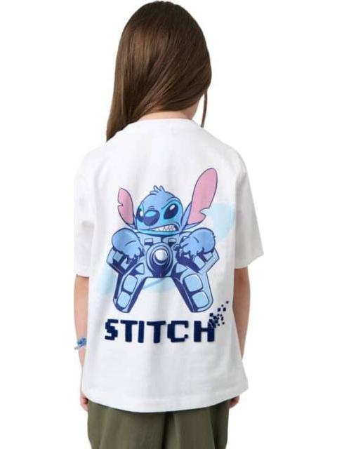 PLAYERA STITCH BLANCO STITCH - Imagen 4