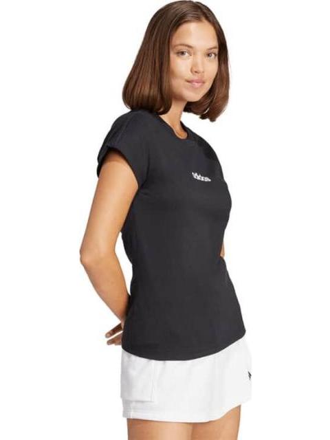 PLAYERA W LIN SJ T NEGRO ADIDAS - Imagen 4