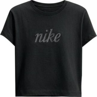 PLAYERA W NSW CLUB SS TEE HBR MD S26 NEGRO NIKE