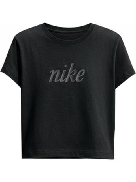 PLAYERA W NSW CLUB SS TEE HBR MD S26 NEGRO NIKE