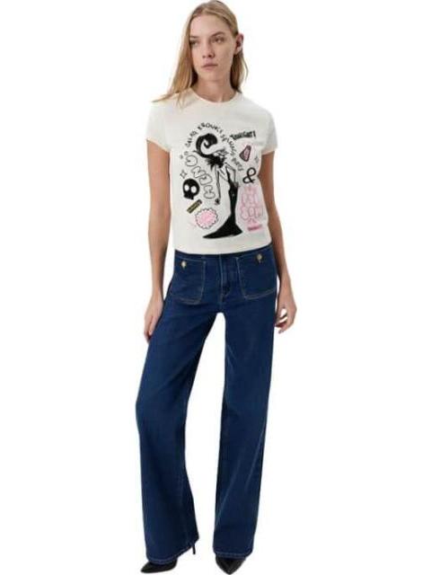 PLAYERA YZMA MARFIL VILLAINS
