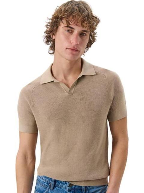 POLO CUELLO ABIERTO BEIGE D.E.E.P SELECTION - Imagen 2