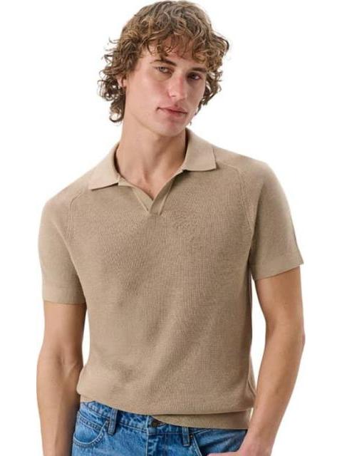 POLO CUELLO ABIERTO BEIGE D.E.E.P SELECTION - Imagen 3