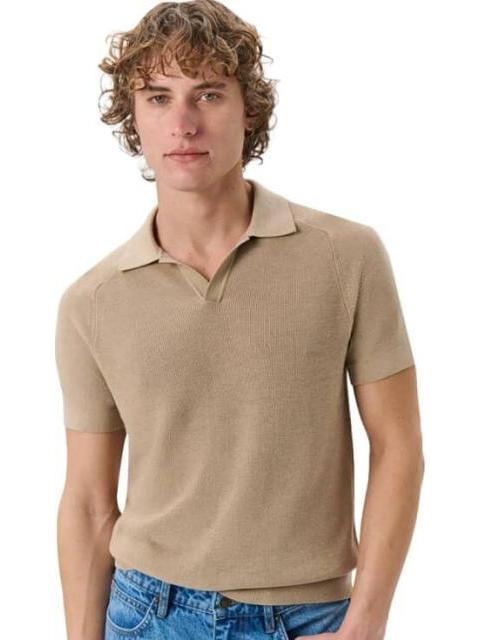 POLO CUELLO ABIERTO BEIGE D.E.E.P SELECTION - Imagen 4
