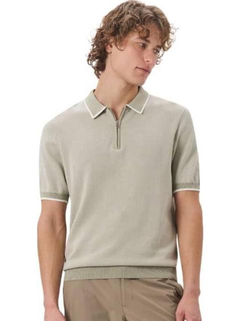 POLO CUELLO ABIERTO VERDE OLIVO D.E.E.P SELECTION - Imagen 3