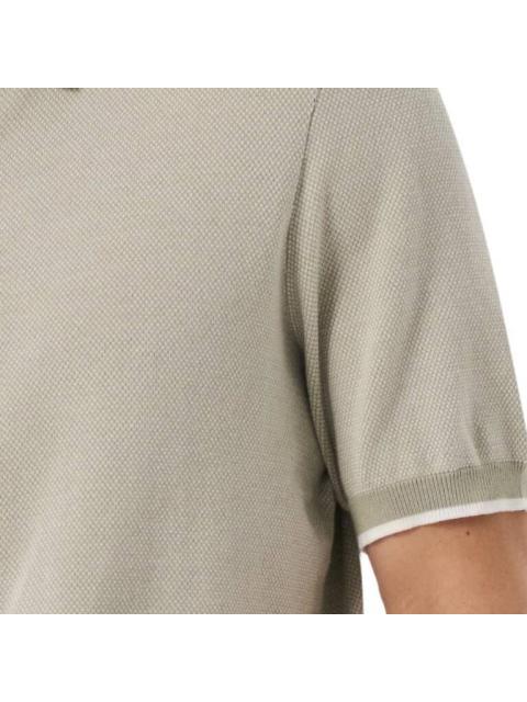 POLO CUELLO ABIERTO VERDE OLIVO D.E.E.P SELECTION - Imagen 5