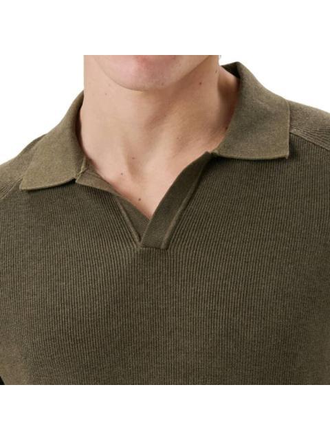 POLO CUELLO ABIERTO VERDE OLIVO D.E.E.P SELECTION - Imagen 6