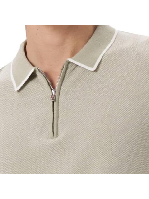 POLO CUELLO ABIERTO VERDE OLIVO D.E.E.P SELECTION - Imagen 6