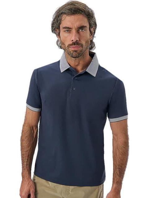 POLO CUELLO CAMISERO AZUL D.E.E.P SELECTION - Imagen 3