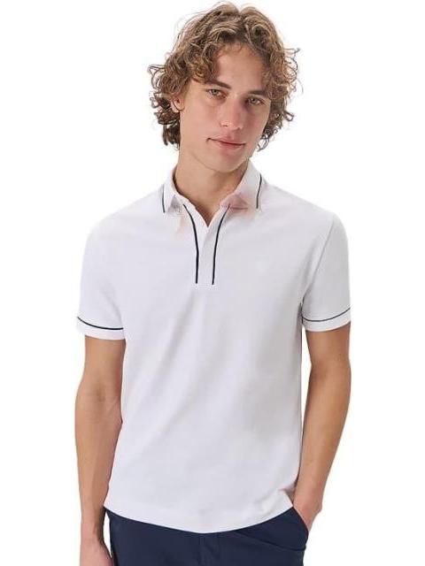 POLO CUELLO CAMISERO BLANCO D.E.E.P SELECTION - Imagen 5