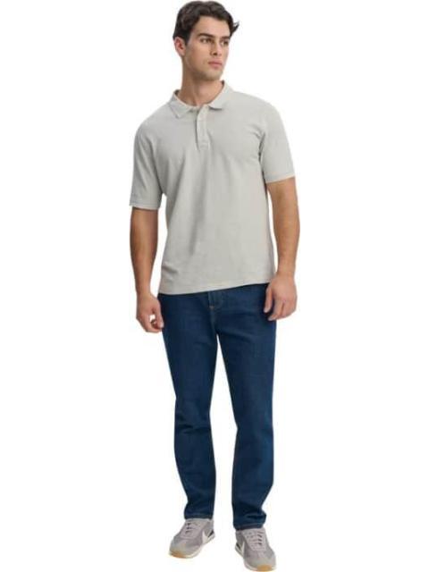 POLO CUELLO CAMISERO GRIS NEXT CO