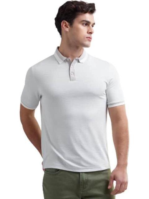 POLO CUELLO CAMISERO GRIS NEXT CO - Imagen 2