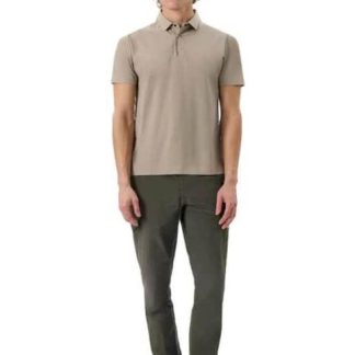 POLO CUELLO CAMISERO MOKA D.E.E.P SELECTION