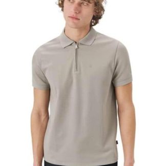 POLO CUELLO CAMISERO MOKA D.E.E.P SELECTION