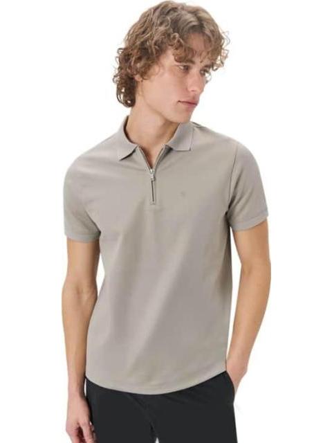 POLO CUELLO CAMISERO MOKA D.E.E.P SELECTION - Imagen 2