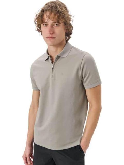 POLO CUELLO CAMISERO MOKA D.E.E.P SELECTION - Imagen 3