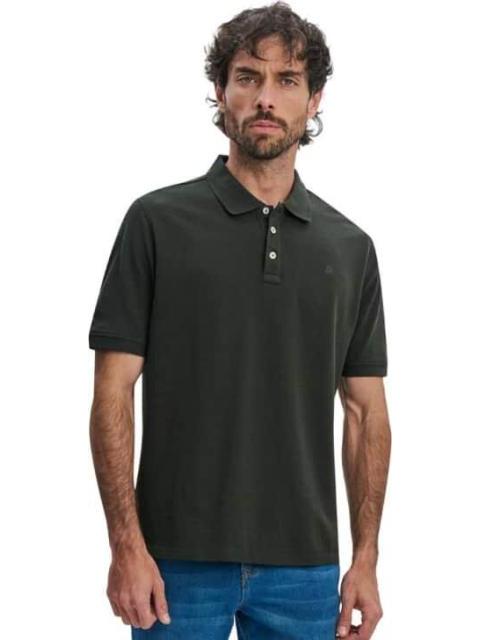POLO CUELLO CAMISERO VERDE NEXT CO - Imagen 2