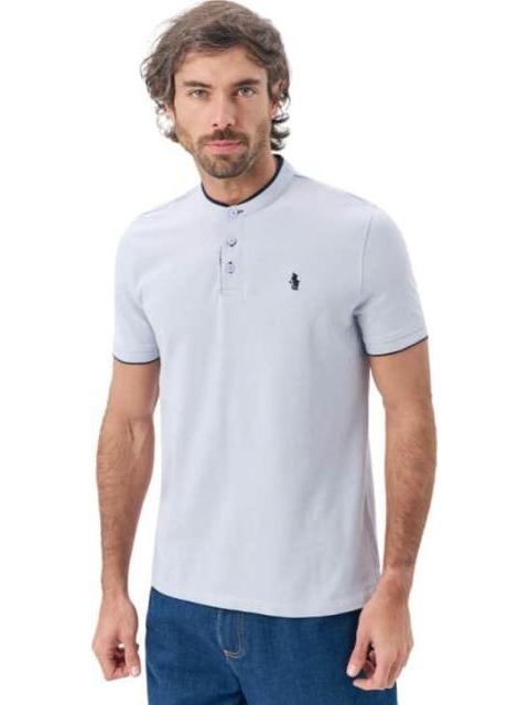 POLO CUELLO MAO AZUL CIELO HPC POLO - Imagen 2
