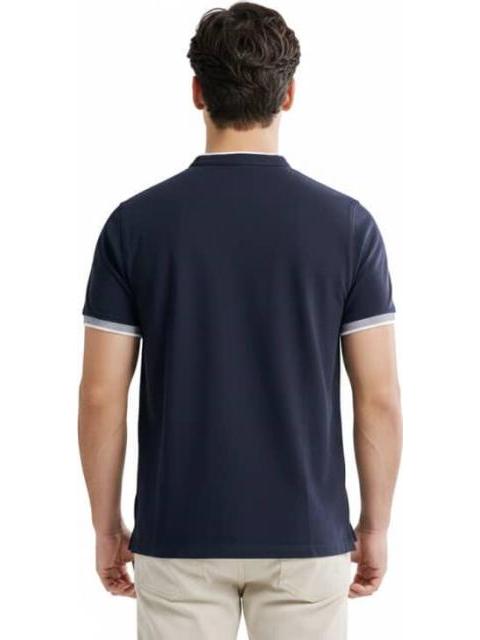 POLO CUELLO MAO AZUL MARINO NEXT CO - Imagen 4