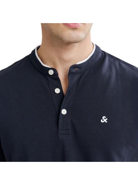 POLO CUELLO MAO AZUL MARINO NEXT CO - Imagen 6