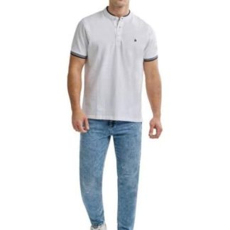 POLO CUELLO MAO BLANCO NEXT CO