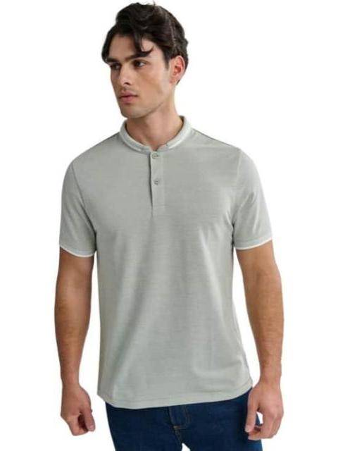 POLO CUELLO MAO VERDE NEXT CO - Imagen 2