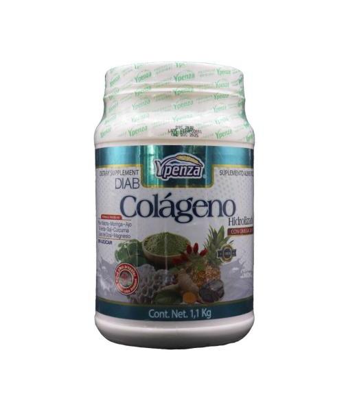 POLVO ACIDO HIALURONICO SABOR COCO 1.100 KG COLAGENO BIOTINA KERA SOLO PARA DIABETICOS