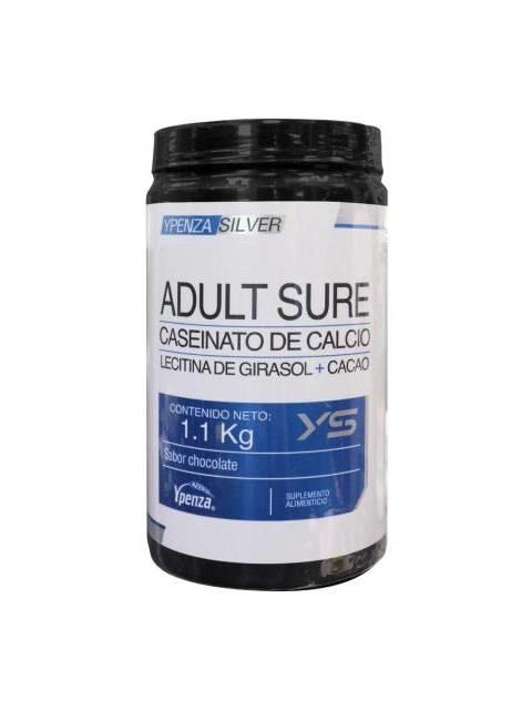 POLVO ADULT SURE CACEINATO DE CALCIO SABOR CHOCOLATE 1.100 KG LEC SOLO PARA DIABETICOS