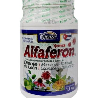 POLVO ALFAFERON SABOR LIMON 1.100 KG DIENTE DE LEON MANZANILLA TE SOLO PARA DIABETICOS