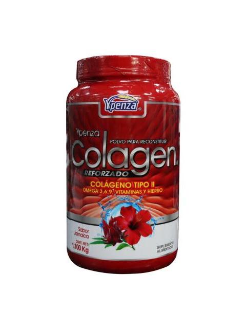 POLVO COLAGEN REFORZADO SABOR JAMAICA PARA RECONSTITUIR (FORMULA SOLO PARA DIABETICOS