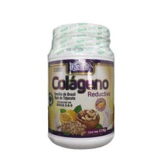 POLVO COLAGENO REDUCTIVO SABOR MARACUYA 1.100 KG SEMILLA DE BRASI SOLO PARA DIABETICOS