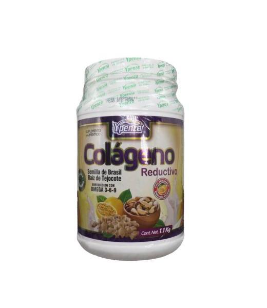POLVO COLAGENO REDUCTIVO SABOR MARACUYA 1.100 KG SEMILLA DE BRASI SOLO PARA DIABETICOS