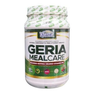 POLVO GERIA MEAL CARE VERDE SABOR FRUTOS ROJOS 1.100 KG MAGNESIO SOLO PARA DIABETICOS