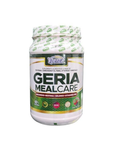 POLVO GERIA MEAL CARE VERDE SABOR FRUTOS ROJOS 1.100 KG MAGNESIO SOLO PARA DIABETICOS