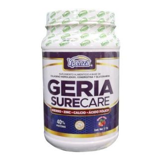 POLVO GERIA SURE CARE MORADO SABOR FRESA 1.100 KG HIERRO ZING CAL SOLO PARA DIABETICOS
