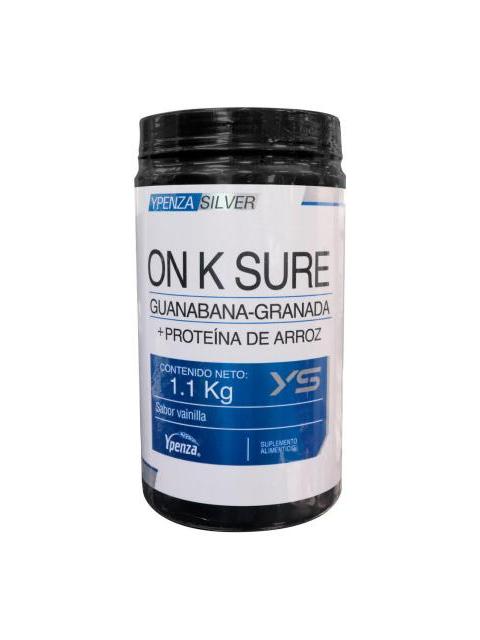 POLVO ON K SURE SABOR VAINILLA 1.100 KG SOLO PARA DIABETICOS