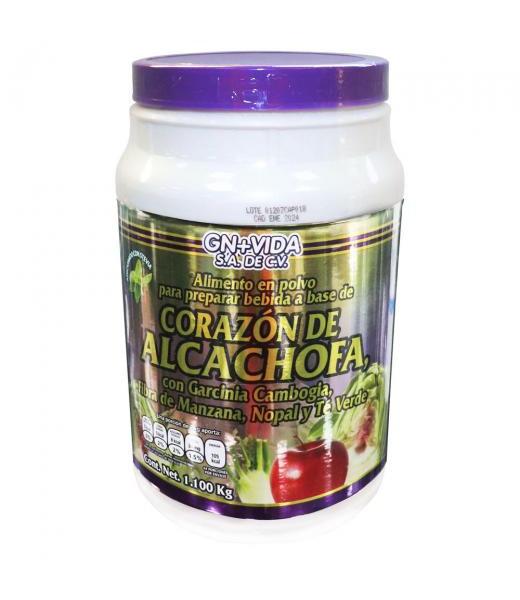 POLVO PARA PREPARAR BEBIDA DE CORAZON DE ALCACHOFA C 1.100 KG GN+VIDA