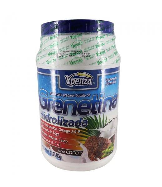 POLVO PARA PREPARAR BEBIDA DE GRENETINA HIDROLIZADA SABOR COCO 1. SOLO PARA DIABETICOS