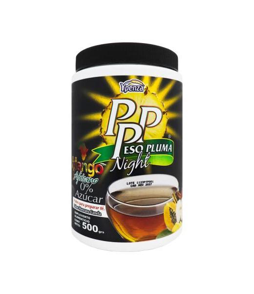 POLVO PPPESO PLUMA NIGHT TE 500 GR MANGO AFRICANO 0% AZUCAR SABOR SOLO PARA DIABETICOS