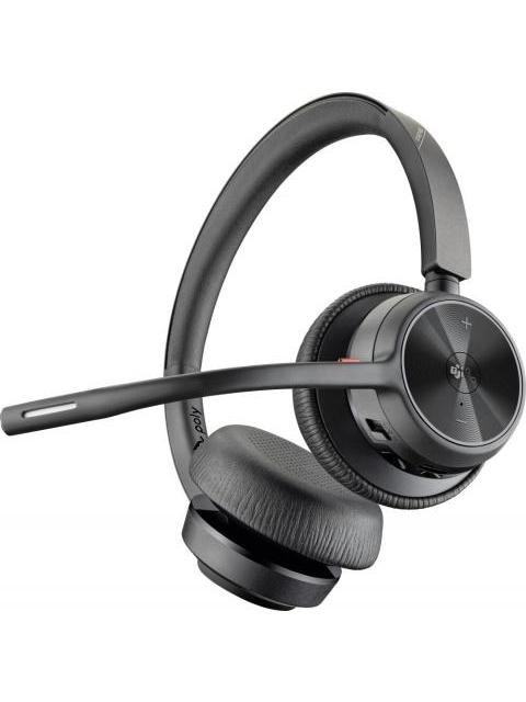 POLY AUDIFONOS CON MICROFONO POLYCOM VOYAGER 432 BLUETOOTH ALAMBRICO USB-C NEGRO - Imagen 2