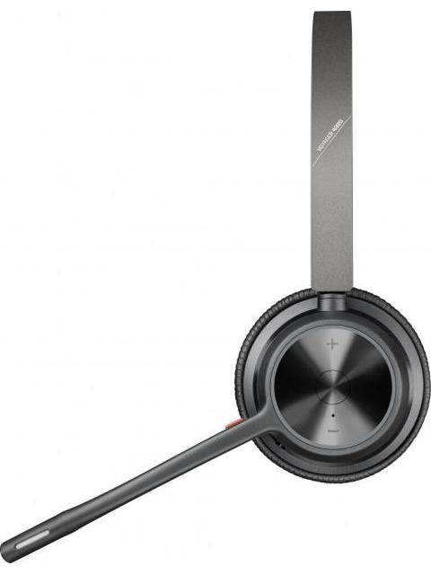 POLY AUDIFONOS VOYAGER 4320 CON BASE BLUETOOTH INALAMBRICO NEGRO - Imagen 4