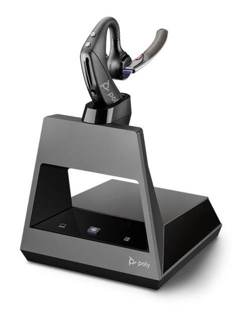 POLY MANOS LIBRES VOYAGER 5200 OFFICE INALAMBRICO BLUETOOTH NEGRO - Imagen 4