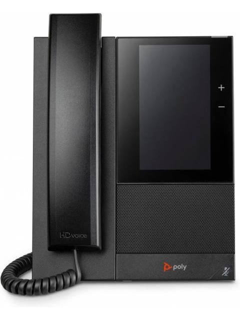 POLY TELEFONO IP CCX 505 5 ALAMBRICO 24 LINEAS ALTAVOZ NEGRO - Imagen 3