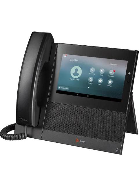 POLY TELEFONO IP CCX 600 CON PANTALLA 7 WIFI-BLUETOOTH 24 LINEAS ALTAVOZ NEGRO - Imagen 3