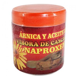 POMADA ARNICA Y ACEITE DE VIBORA DE CASCABEL Y NAPROXENO 125 GR KENZO