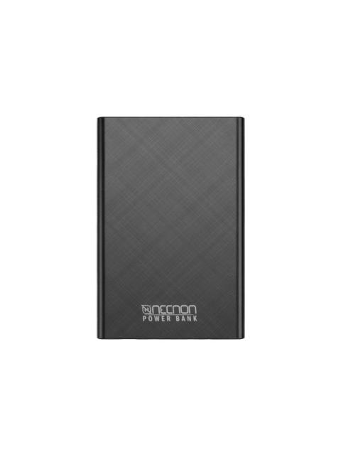 POWER BANK NPW05TC NECNON 5000MAH ENTRADA Y SALIDA DOBLE USB 5V-2.1 Y TIPO C 5V-2.1A. 1 A 2 CARGAS INDICADOR DE CARGA CON LUZ LED BATERIA DE 5 000 MAH