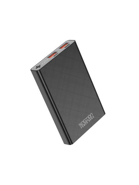 POWER BANK NPW05TC NECNON 5000MAH ENTRADA Y SALIDA DOBLE USB 5V-2.1 Y TIPO C 5V-2.1A. 1 A 2 CARGAS INDICADOR DE CARGA CON LUZ LED BATERIA DE 5 000 MAH - Imagen 4
